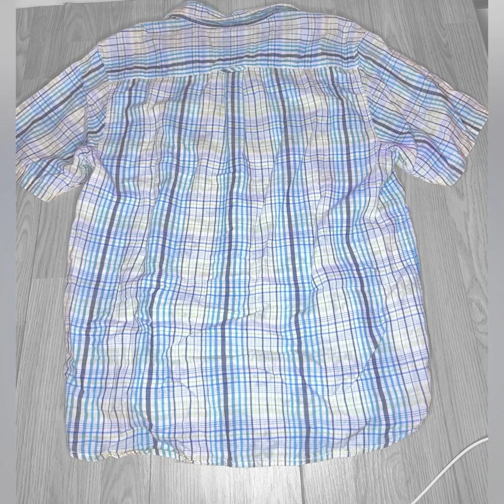 TOMMY BAHAMA Men’s Hideaway Palms Button Down Short Sleeve Shirt